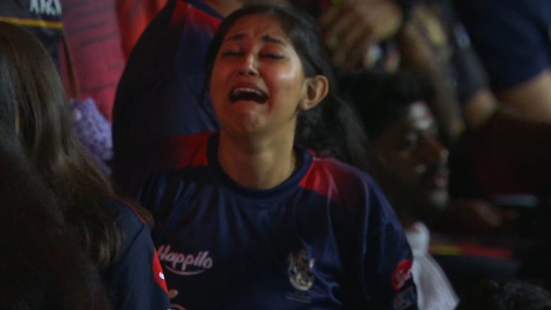 RCB Fan Girl Crying in Stadium Photo Goes Viral After RCB vs LSG IPL 2023 Match, Netizens Say, 'E Sala Dukh Kaahe Khatam Nahi Hota'