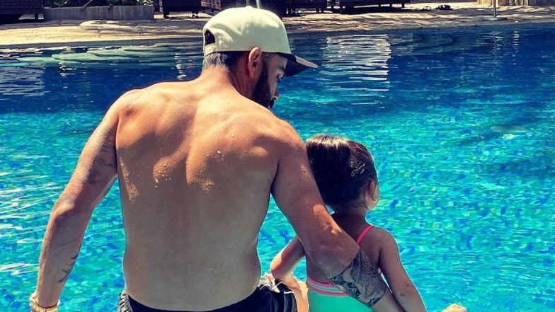 Virat Kohli Shares Cute Poolside Picture With Daughter Vamika, Fans Term it ‘Cutest Pic on Internet Today’