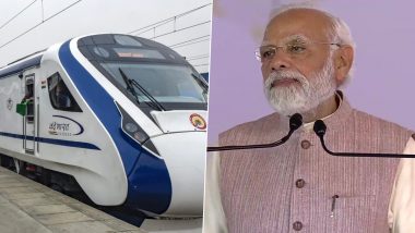 First Vande Bharat Express Train in Rajasthan To Be Flagged Off by PM Narendra Modi Today