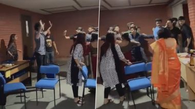 Amity University's Students Clash Over Seat in Class, Five Suspended After  Video Goes Viral | ðŸ“° LatestLY