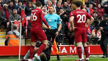 Premier League 2022–23: No Action to Be Taken Against Assistant Referee Constantine Hatzidakis After Elbow Incident With Andy Robertson in Liverpool vs Arsenal Match