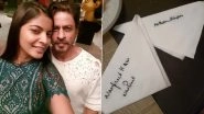 Shah Rukh Khan and Family Invite Model Navpreet Kaur to Mannat, Calls It &lsquo;Unbelievable Moment&rsquo; (View Post)