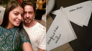 Shah Rukh Khan Turns Chef For Model Navpreet Kaur as the Superstar Bakes Pizza for Her at Mannat (View Pics)