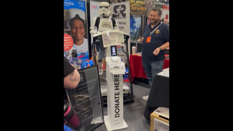 A Stormtrooper Cosplayer is Running 100kms on Treadmill to Raise Money For Charity at Star Wars Celebration 2023 (Watch Video)