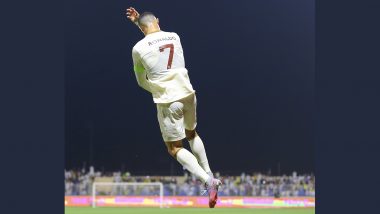 Cristiano Ronaldo Reacts After Al-Nassr’s Resounding Victory Over Al-Adalah in Saudi Pro League 2022–23 (See Post)