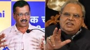 Satya Pal Malik Summoned by CBI: Arvind Kejriwal Praises Former Jammu and Kashmir Governor, Says &lsquo;You&rsquo;ve Shown Great Courage in Times of Fear&rsquo;