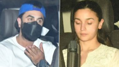 Pamela Chopra No More: Ranbir Kapoor-Alia Bhatt Meet Bereaved Family to Offer Condolences (View Pic)