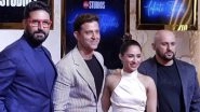 Hrithik Roshan and Abhishek Bachchan Pose Together at Mumbai Event, Fans Feel the 'Dhoom' Heat (View Pic)