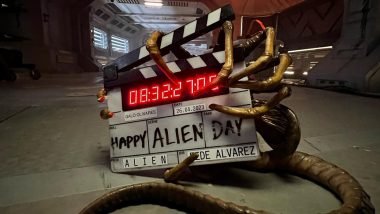 First Look at Fede Alvarez's 'Alien' Film Revealed, Director Shares a Photo From Set Teasing a Facehugger (View Pic)