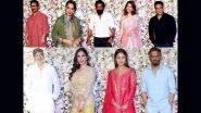 Eid 2023 Party: Salman Khan, Aamir Khan, Katrina Kaif, Shehnaaz Gill and Other B-Town Celebs Attend Arpita Khan Sharma- Aayush Sharma&rsquo;s Eid Bash (View Pics & Videos)