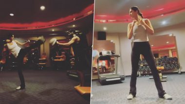 Vaani Kapoor Shares a Glimpse from Her Intense Martial Arts Training Session (Watch Video)