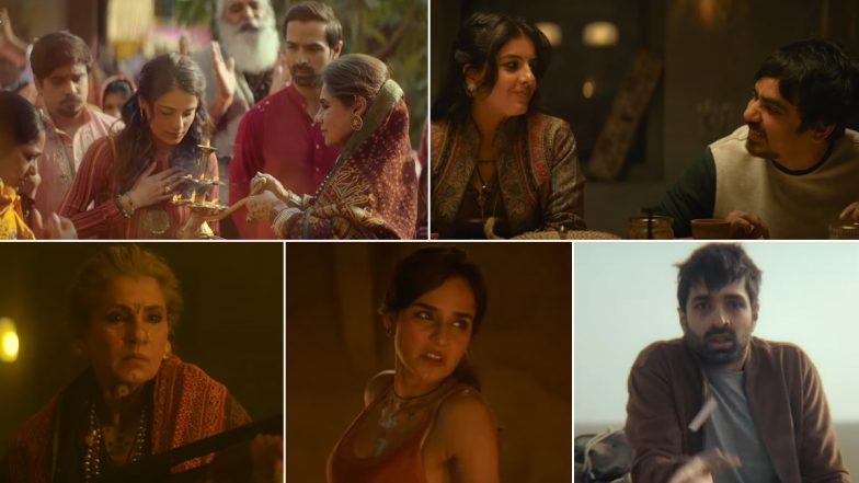 Saas Bahu Aur Flamingo Teaser: Dimple Kapadia is Seen in an Action-Packed Mode in the Thriller Series Co-Starring Radhika Madan, Angira Dhar and Isha Talwar (Watch Video)
