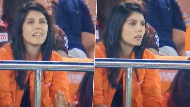 Kavya Maran Loses Cool After Cameraman Shows Her on Big Screen During SRH vs PBKS IPL 2023 Match (Watch Video)