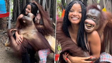 Little Mermaid Star Halle Bailey Slammed for Posting Photos With Animals at Zoo