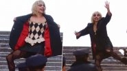 Joker-Folie a Deux: Lady Gaga&rsquo;s Harley Quinn Gets Spotted Doing the Iconic Staircase Dance As Joaquin Phoenix's Joker! (View Pics and Video)