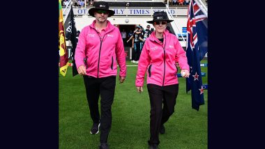 Kim Cotton Becomes First Female On-Field Umpire To Officiate in Men’s International Cricket Match Between Two Test Playing Nations