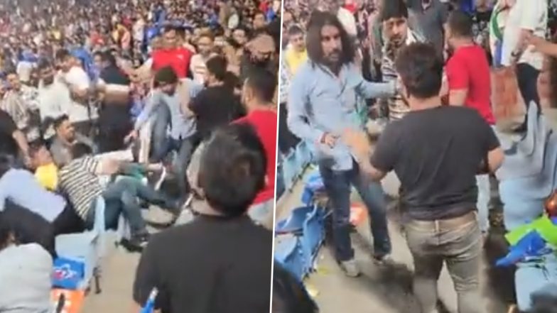 Fans Fight Inside Stadium During DC vs SRH IPL 2023 Match, Video Goes Viral