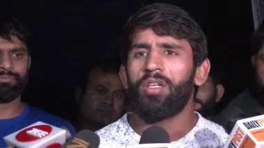 Wrestlers Protest: Bajrang Punia Claims Delhi Police Cut Electricity Supply at Jantar Mantar (Watch Video)