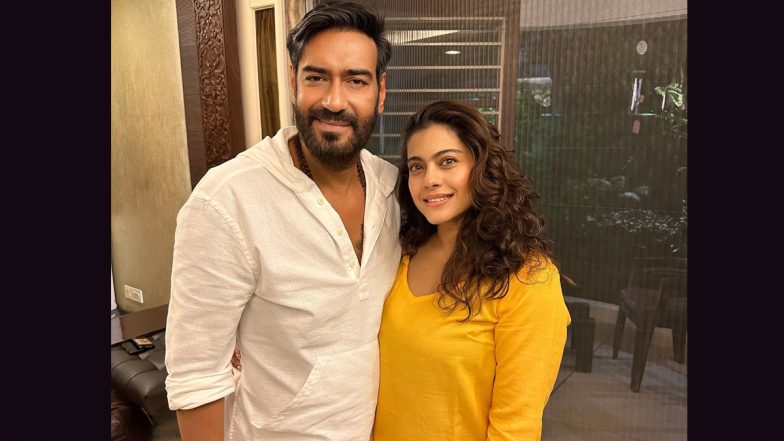 Kajol’s Photo with ‘Birthday Boy’ Ajay Devgn Is the Cutest! (View Pic)