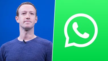 WhatsApp Payment Feature: Mark Zuckerberg Announces New Feature in India, Users Can Now Pay Businesses With Credit Card and Other UPI Apps