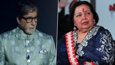 Amitabh Bachchan Writes ‘Life Is So Unpredictable and Tough’ in His Emotional Post on Pamela Chopra’s Demise