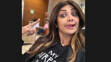 Shilpa Shetty Kundra Shares Goofy Selfie and Airport Look in #Bangalorediaries As She Gears Up for KD–The Devil Shoot (View Pic)