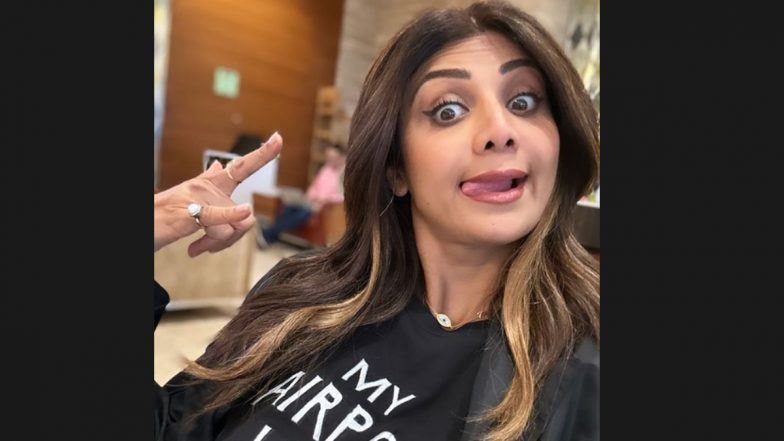 Shilpa Shetty Kundra Shares Goofy Selfie and Airport Look in # ...