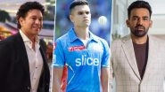 'Thank, You ZAK!' Sachin Tendulkar Reacts to Zaheer Khan&rsquo;s Post After Latter's Emotional Words Following Arjun Tendulkar&rsquo;s IPL Debut