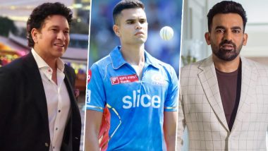 'Thank, You ZAK!' Sachin Tendulkar Reacts to Zaheer Khan’s Post After Latter's Emotional Words Following Arjun Tendulkar’s IPL Debut