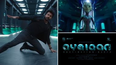 Ayalaan: Sivakarthikeyan Drops Glimpse of His Sci-fi Entertainer With an Alien and It Looks Promising (Watch Video)