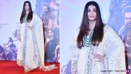 Ponniyin Selvan 2: Aishwarya Rai Bachchan Looks Ethereal in Ivory Colour Anarkali Dress at Event (View Pics)