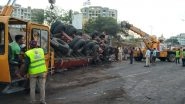 Maharashtra Road Accident: Truck Rams Into Bus on Mumbai-Bengaluru Highway in Pune; Four Killed, 18 Passengers Injured