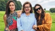 Karisma and Kareena Kapoor Wish Their Mother Babita on Her Birthday with These Priceless Photos (View Pics)