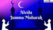 Alvida Jumma Mubarak 2023 Messages & HD Images: WhatsApp Stickers, GIF Greetings, HD Wallpapers and SMS for the Last Friday of Ramadan