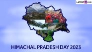 Himachal Pradesh Day 2023 Wishes: Amit Shah, Rahul Gandhi, Sukhvinder Singh Sukhu, Mukesh Agnihotri, Others Extend Greetings on Himachal Day