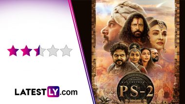 Ponniyin Selvan 2 Movie Review: Chiyaan Vikram, Aishwarya Rai, Trisha and Karthi Gallop to the Rescue of Mani Ratnam’s Over-Stuffed Period Drama (LatestLY Exclusive)