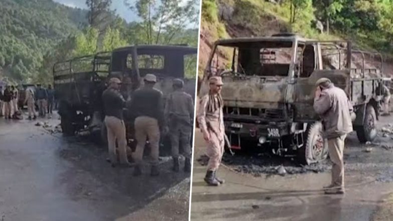 Poonch Terror Attack: Drones, Sniffer Dogs and MI Chopper Used in Massive Manhunt for Terrorists