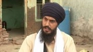 Amritpal Singh Arrested From Moga: Know About the Criminal Cases Against Pro-Khalistan Preacher and &lsquo;Waris Punjab De&rsquo; Chief