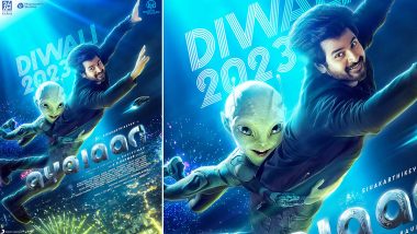 Ayalaan Release Date: Sivakarthikeyan and Rakul Preet Singh's 'Alien Comedy' to Hit Big Screens on Diwali 2023 (View Poster)