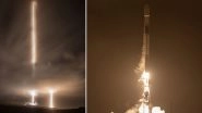Transporter-7 Launch: Falcon 9 Launches SpaceX&rsquo;s Seventh Dedicated Rideshare Mission (Watch Video)