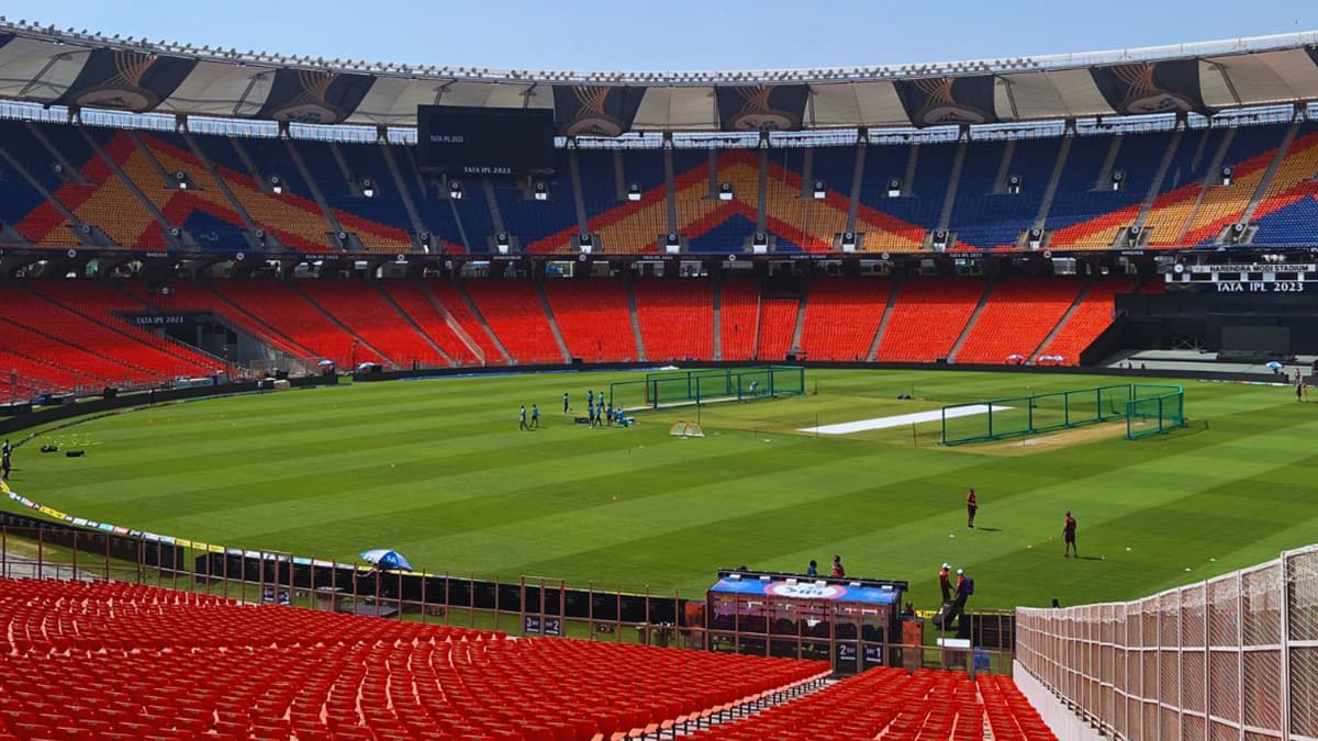 Narendra Modi Stadium Weather Yesterday - India 2023