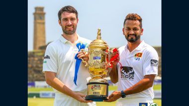 How To Watch SL vs IRE 1st Test 2023 Day 1 Live Streaming Online in India? Get Free Live Telecast of Sri Lanka vs Ireland Cricket Match Score Updates on TV With Time in IST