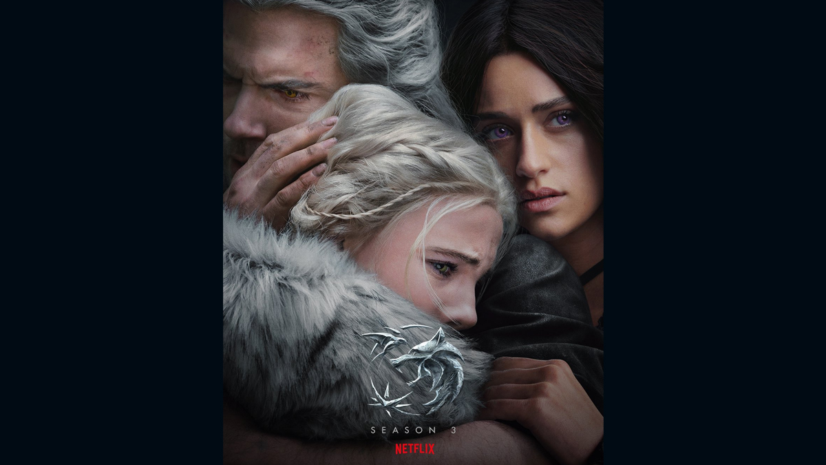 Ciri is Embraced in The Witcher Season 3 Poster