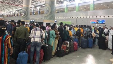 Operation Kaveri: 229 More Indians Leave Jeddah From Sudan in Bengaluru-Bound Flight (See Pics)