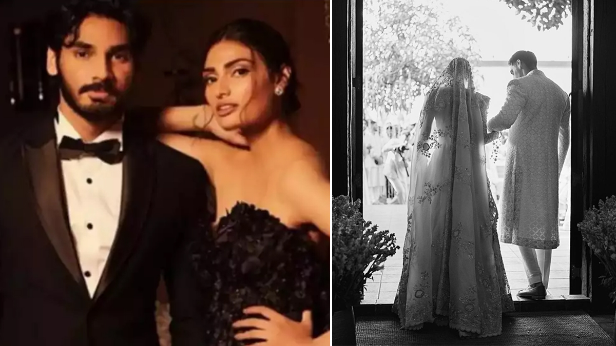 Bollywood News Athiya Shetty Shares Unseen Photo With Brother Ahan From Her Wedding For