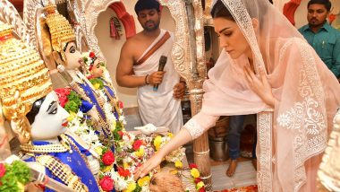 Adipurush Star Kriti Sanon Seeks Blessings at Ram Mandir Post Her Film's Poster Release