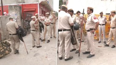 Gurugram Violence: Delhi Police on Alert Following Communal Clashes in Gurgaon and Adjoining Areas