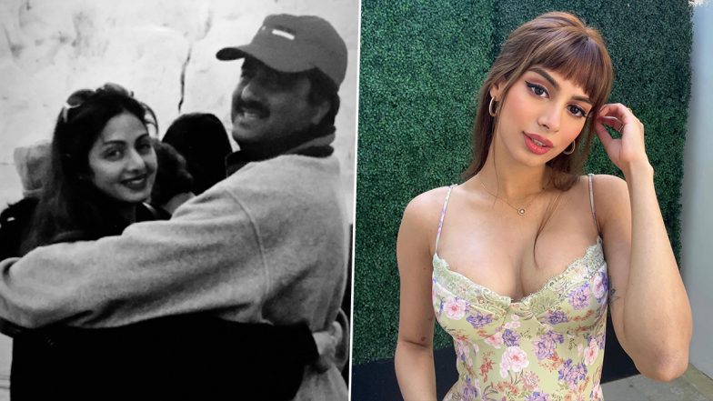 Khushi Kapoor Shares a Throwback Black and White Picture of Sridevi and Boney Kapoor