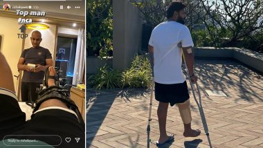 Rishabh Pant Starts Rehabilitation at NCA, Shares Update on Instagram