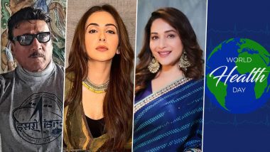 World Health Day 2023: Jackie Shroff, Rakul Preet Singh and Madhuri Dixit Share Their Fitness Mantra, Urge People to Stay Healthy!